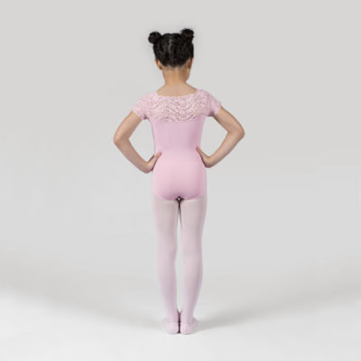 Collant Em Amni Infantil Com Renda - 712